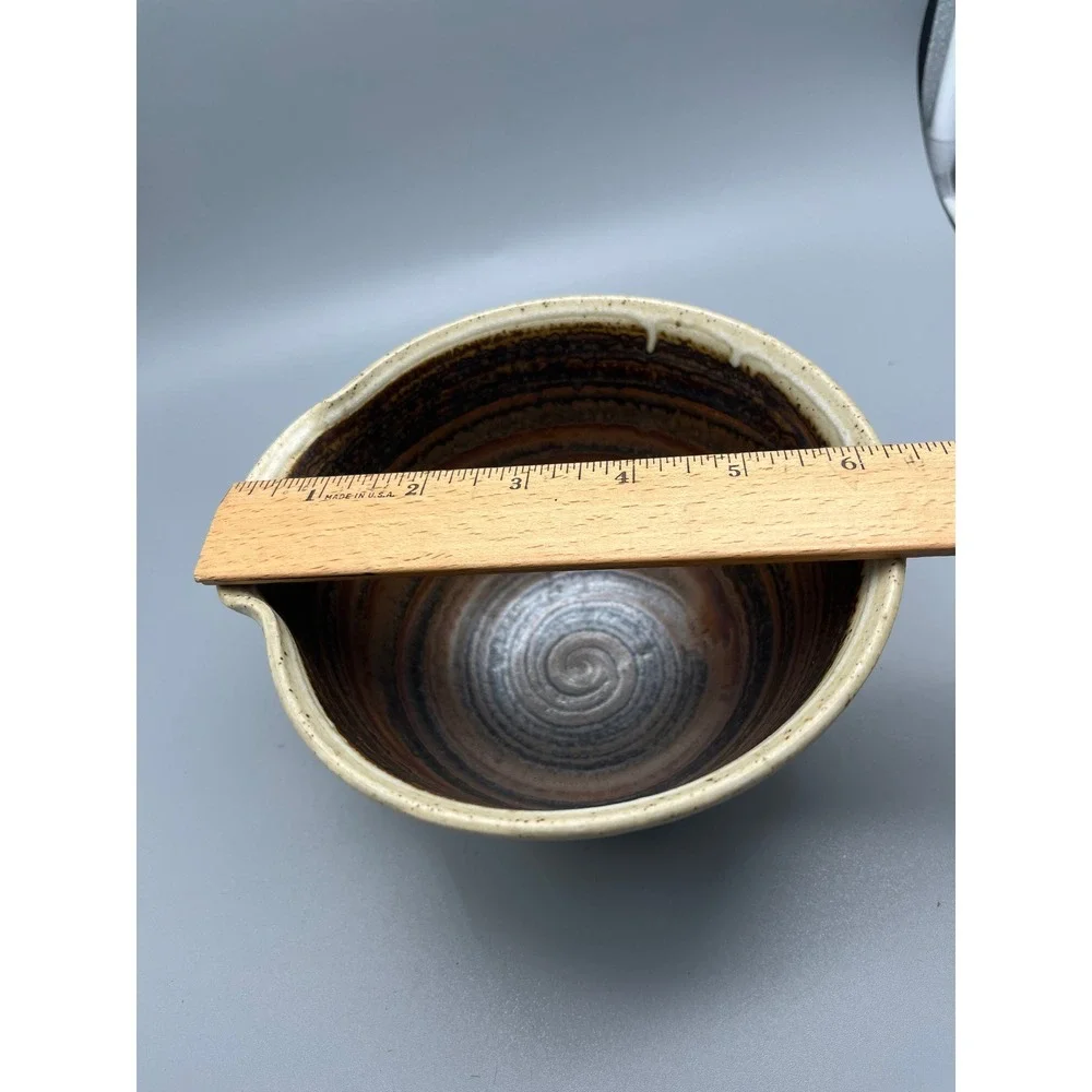 Old Mill pottery light speckled